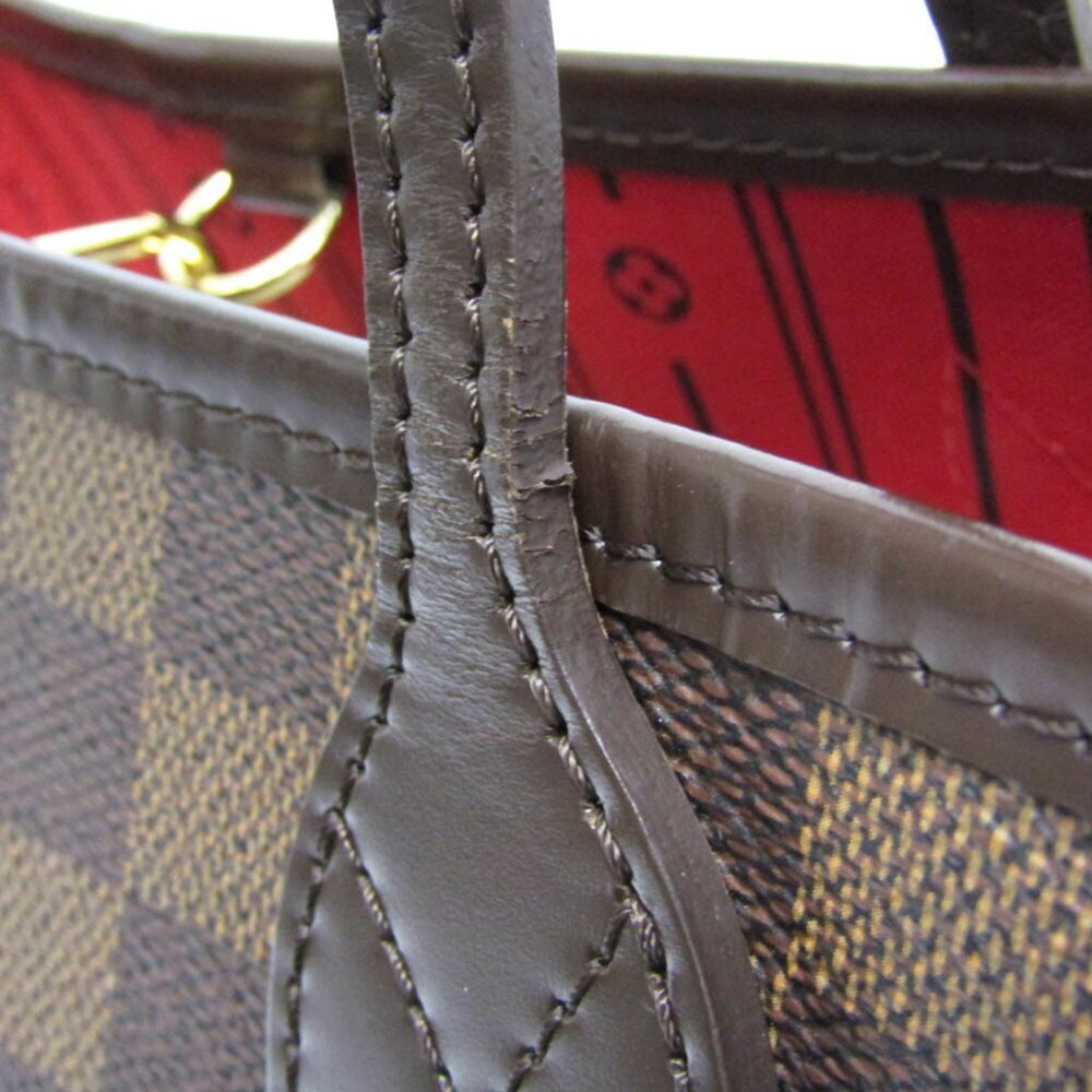 LOUIS VUITTON Authentic Brown Damier Neverfull PM Tote Bag - Picture 8 of 11